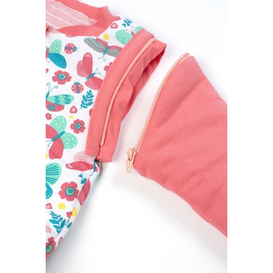 Sac de dormit reversibil Butterfly 2-3 ani 2.5 Tog