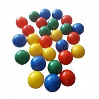 Set 100 bile Colour Splash