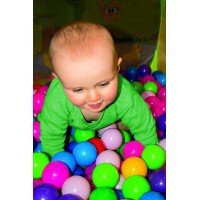 Set 200 bile colorate Pastel