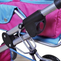 Set carucior pentru papusi si troller Luke Fairy