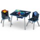 Set masuta multifunctionala si 2 scaunele Space Adventures