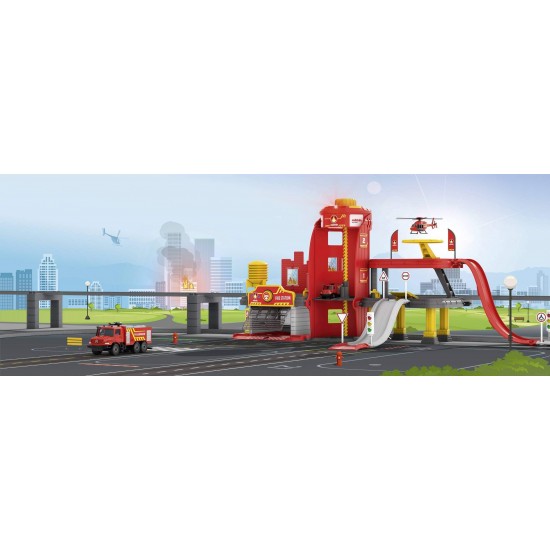 Statie de pompieri cu sunete si lumini Marklin My World