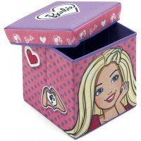 Taburet pentru depozitare jucarii Barbie