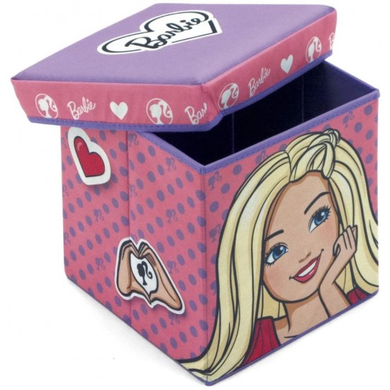 Taburet pentru depozitare jucarii Barbie
