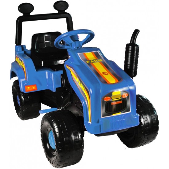 Tractor cu pedale si remorca Mega Farm Blue