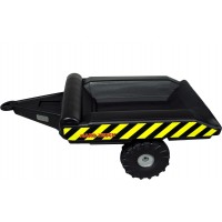 Tractor cu pedale si remorca Turbo Green