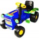 Tractor cu pedale Turbo Blue