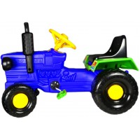 Tractor cu pedale Turbo Blue