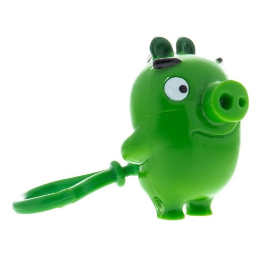 Figurina Angry Birds 3D plastic cu agatatoare 7-8,5 cm - The Pig