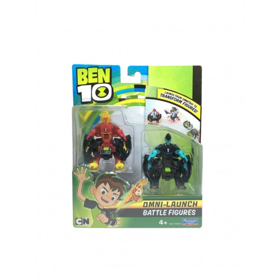 Set 2 figurine de lupta Ben 10 - Torta Vie si XLR8