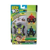 Ceas Omnitrix lansator si 2 figurine de lupta - Torta Vie si XLR8