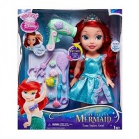 Set papusa Ariel cu accesorii par