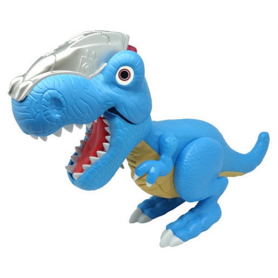 Dinozaur Junior Cyberworld T-Rex Albastru