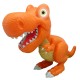 Dinozaur Junior T-Rex cu lumini si sunete - Portocaliu