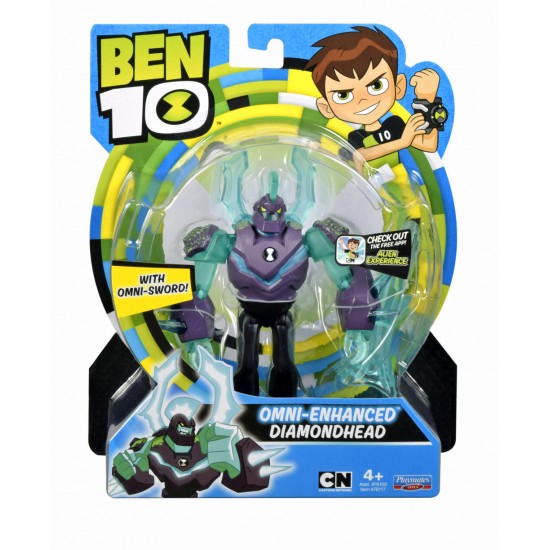 Figurine Ben 10 12cm Cap de diamant Upgrade