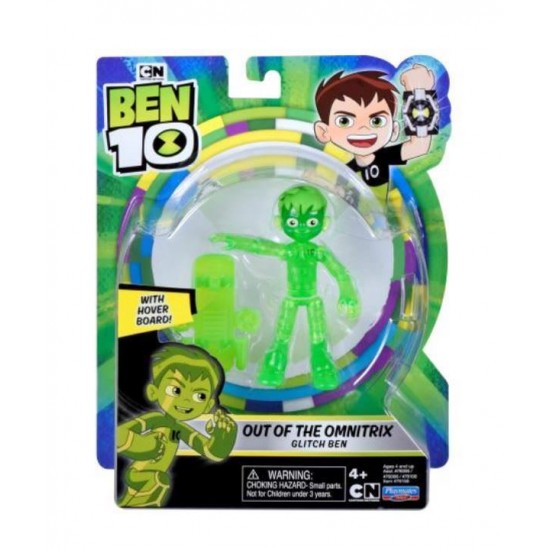 Figurina Ben 10 Glitch Ben 12 cm