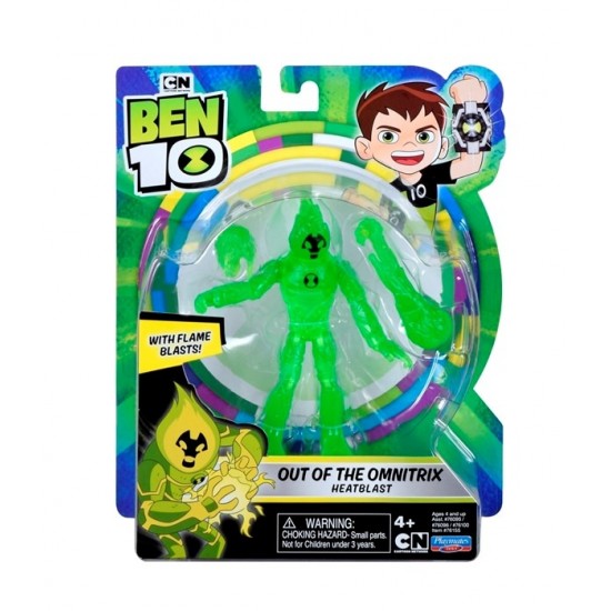 Figurina Ben 10 Heatblast 12 cm