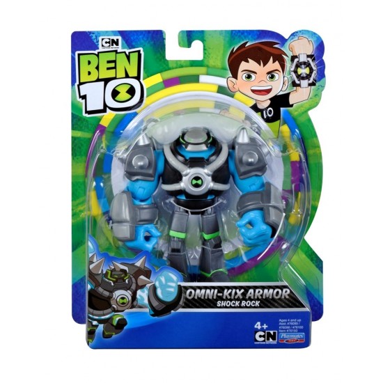 Figurina Ben 10 Omni-Shock Rock 12 cm