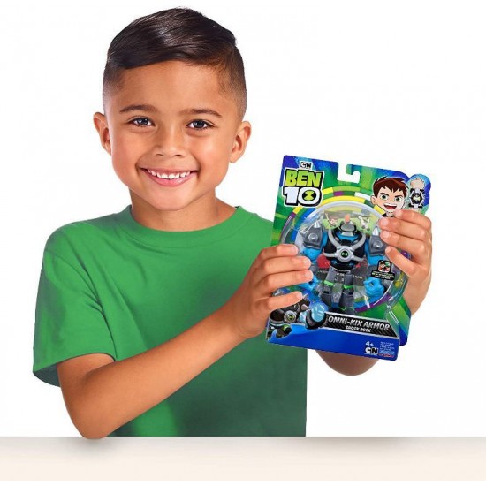 Figurina Ben 10 Omni-Shock Rock 12 cm