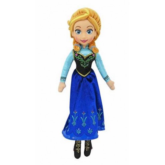Papusa muzicala de plus Anna Frozen 38 cm