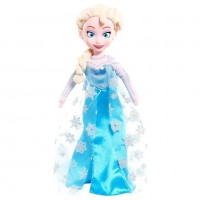 Papusa muzicala de plus Elsa Frozen 38 cm