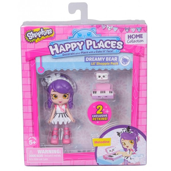 Set de joaca Happy Places S1 - Pachet cu papusa Melodine
