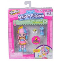 Figurine Happy Places S1 - Pachet cu papusa Rainbow Kate