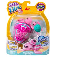 Testoasa electronica cu pui S4 Melon Drops Little Live Pets