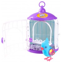 Pasare Electronica Little Live Pets cu cusca S3 - Rockin Ricky