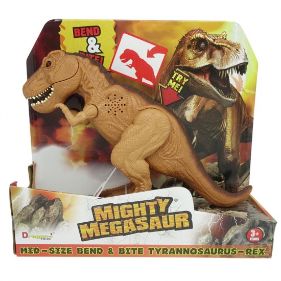 Dinozaur Mighty Megasaur cu functii - Marime medie