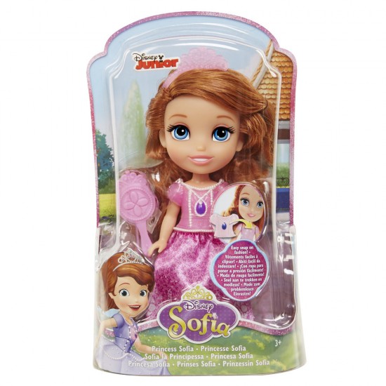 Papusa 15 cm - Printesa Sofia Intai - Roz