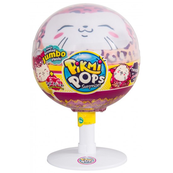 Pachet surpriza Pikmi Pops cu 1 personaj King Size, plus parfumat - Streatchy Cat