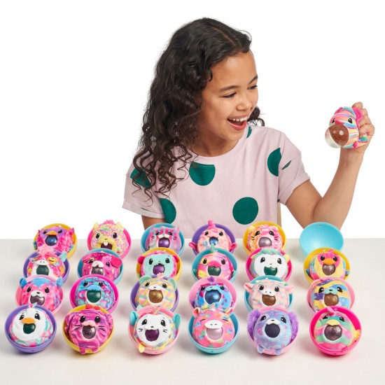 Pachet surpriza cu 1 personaj plus Pikmi Pops S4 Bubble Drops