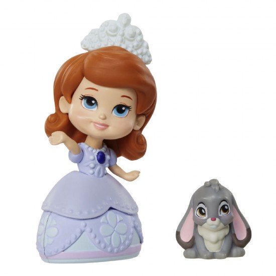 Figurina Printesa Sofia mini cu un camarad - Blue