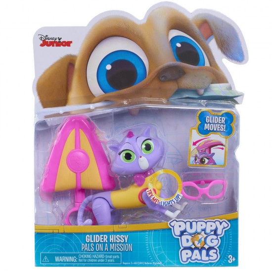 Figurina Puppy Dog Pals cu lumini si functii - Hissy