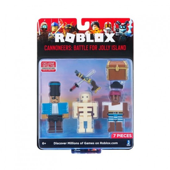 Set 2 figurine Roblox 2 S4 Cannoneers Battle for Jollyisland