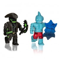 Set 2 figurine Roblox S7 - A Pirates Tale Shark People