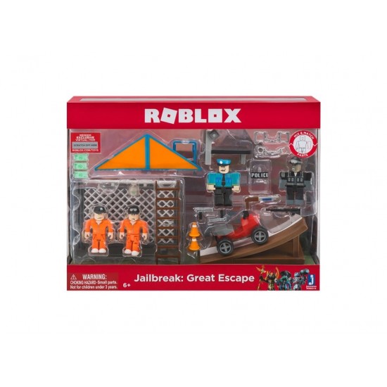 Set 4 figurine Roblox - Jailbreak Great Escape