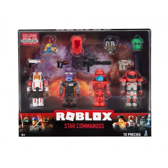 Set blister 4 figurine interschimbabile Roblox - Star Commandos