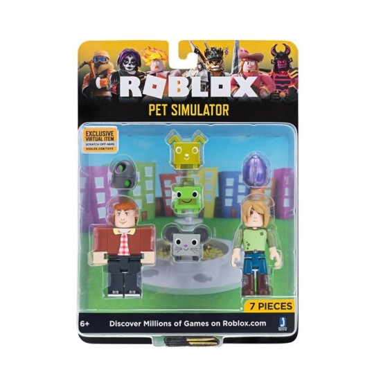 Set 2 figurine Roblox Celebrity - Pet Simulator