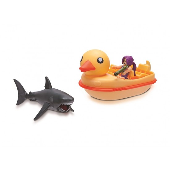 Set de joaca Roblox Celebrity S3 - Shark Bite Duck Boat