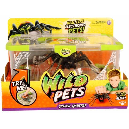 Set paianjen electronic cu cusca Wild Pets Habitat 