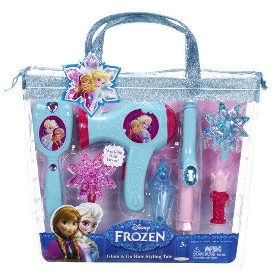Set de coafura Printese Disney cu uscator de par functional Frozen