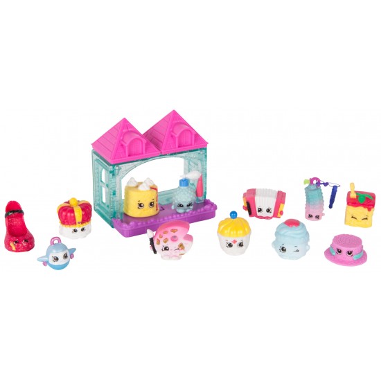 Set 12 figurine Shopkins colectia Europa Pink