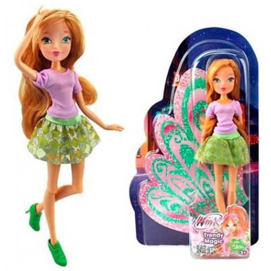 Papusa Zana Trendy Magic Flora Winx 