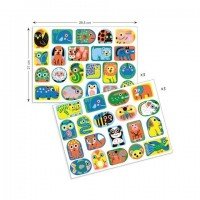 Abtibilduri moi Djeco - Primele animale