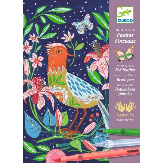 Atelier creativ de desenat Djeco - In gradina