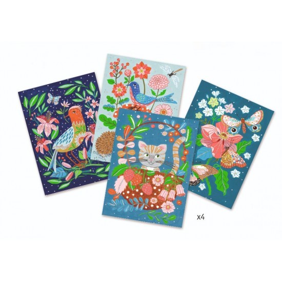 Atelier creativ de desenat Djeco - In gradina