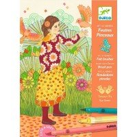 Atelier creativ de desenat Djeco - In natura