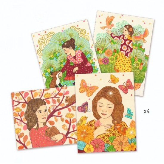 Atelier creativ de desenat Djeco - In natura